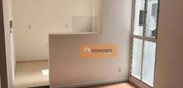 Apartamento com 2 Quartos para alugar, 43m² no Parque Santa Rosa, Suzano