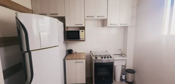 Apartamento com 2 Quartos para alugar, 43m² no Olaria, Salto