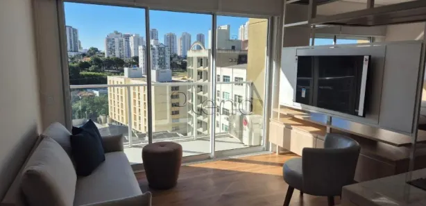 Flat com 1 Quarto para alugar, 38m² no Cambuí, Campinas