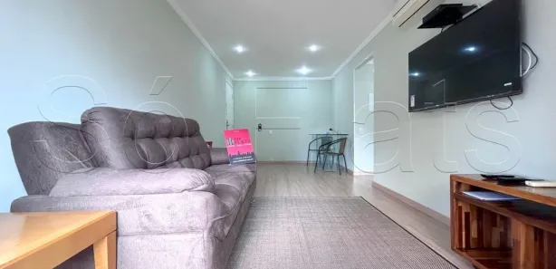 Flat com 1 Quarto para alugar, 46m² no Cerqueira César, São Paulo