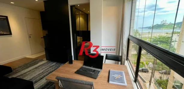 Flat com 1 Quarto para venda ou aluguel, 40m² no Itararé, São Vicente