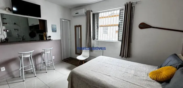 Kitnet à venda, 24m² no José Menino, Santos