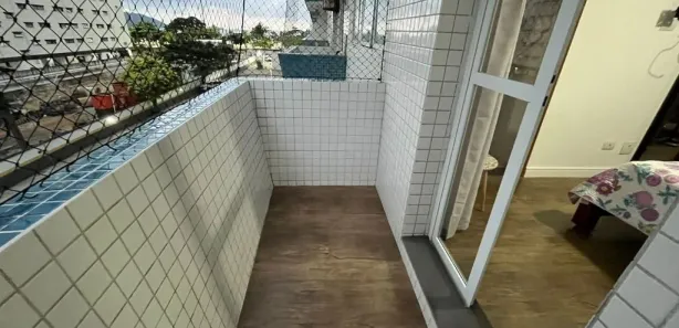 Apartamento com 1 Quarto para alugar, 43m² no Gonzaga, Santos