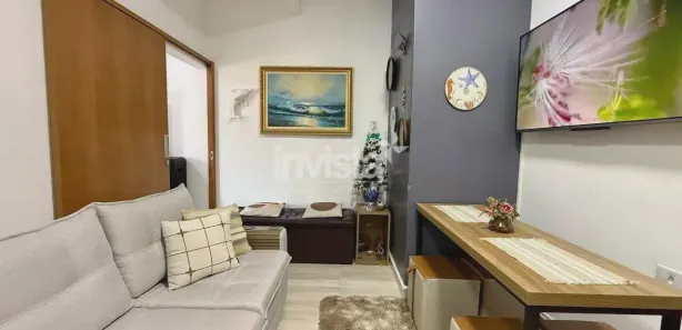 Kitnet com 1 Quarto à venda, 32m² no Ponta da Praia, Santos