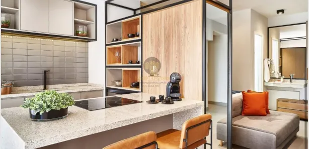 Studio com 1 Quarto à venda, 42m² no Campo Belo, São Paulo