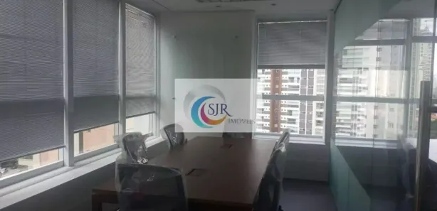 Conjunto Comercial / Sala para alugar, 110m² no Cidade Monções, São Paulo