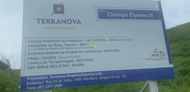Terreno / Lote / Condomínio à venda, 14567m² no Czerniewicz, Jaraguá do Sul