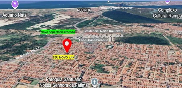 Terreno / Lote / Condomínio à venda, 250m² no Pajuçara, Natal