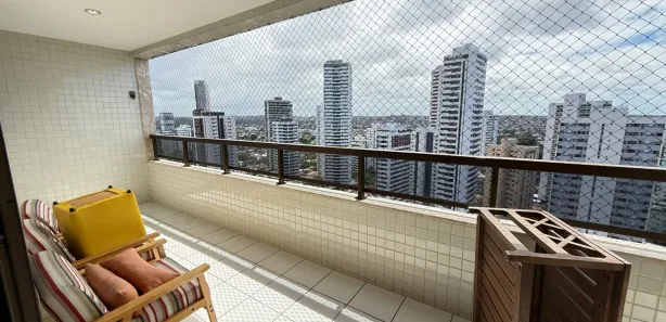 Apartamento com 4 Quartos à venda, 134m² no Casa Forte, Recife