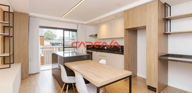 Apartamento com 1 Quarto para alugar, 55m² no Alto da Glória, Curitiba