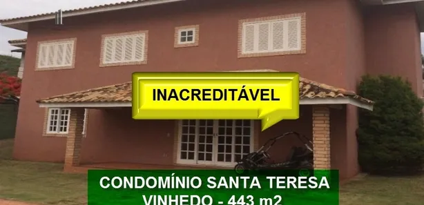 Casa de Condomínio com 5 Quartos à venda, 480m² no Residencial Pacaembu II, Itupeva