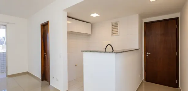 Apartamento com 1 Quarto para alugar, 35m² no Centro, Curitiba