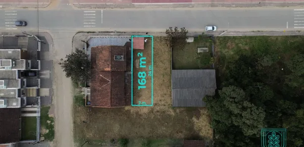 Terreno / Lote / Condomínio à venda, 168m² no Centro, Itapoá