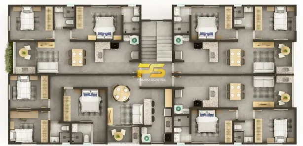 Apartamento com 2 Quartos à venda, 53m² no Jardim Oceania, João Pessoa
