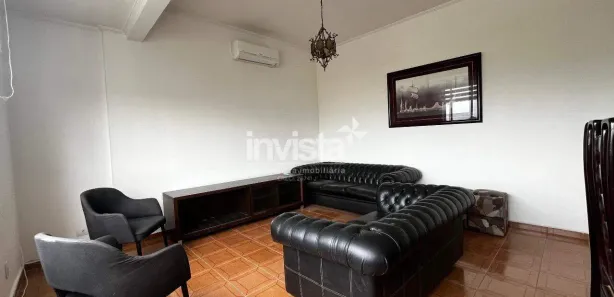 Apartamento com 2 Quartos para alugar, 80m² no Pompéia, Santos