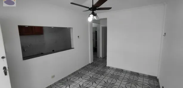 Apartamento com 1 Quarto para alugar, 58m² no Centro, São Vicente