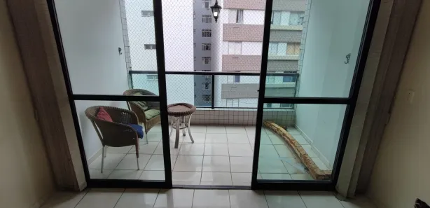 Apartamento com 2 Quartos para venda ou aluguel, 124m² no Itararé, São Vicente