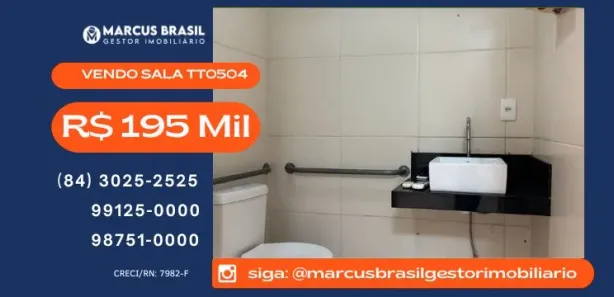 Conjunto Comercial / Sala à venda, 34m² no Lagoa Nova, Natal
