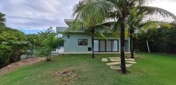 Casa de Condomínio com 4 Quartos para venda ou aluguel, 570m² no Busca Vida (Abrantes), Camaçari