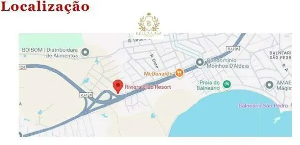 Terreno / Lote / Condomínio com 1 Quarto à venda, 450m² no Praia Linda, São Pedro da Aldeia