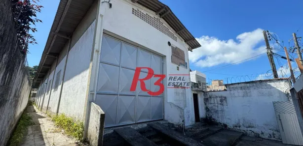 Galpão / Depósito / Armazém para alugar, 347m² no Parque Bitaru, São Vicente