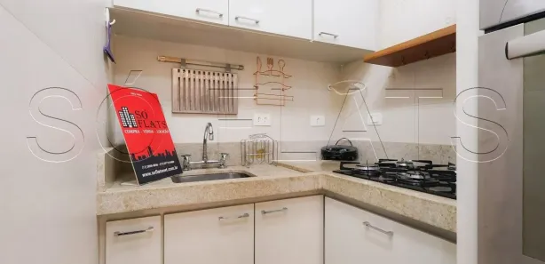 Flat com 1 Quarto para alugar, 42m² no Paraíso do Morumbi, São Paulo