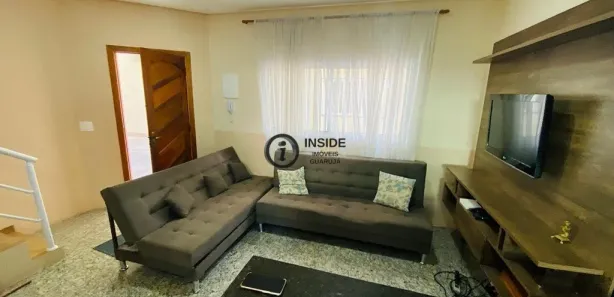 Casa de Condomínio com 2 Quartos para alugar, 70m² no Enseada, Guarujá