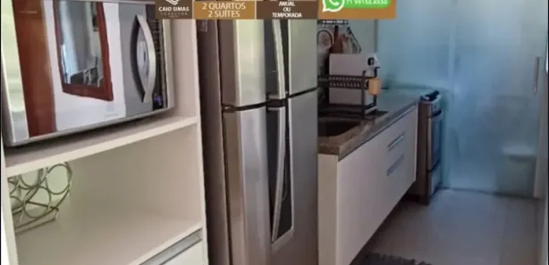 Flat com 2 Quartos para alugar, 68m² no Praia do Forte, Mata de São João