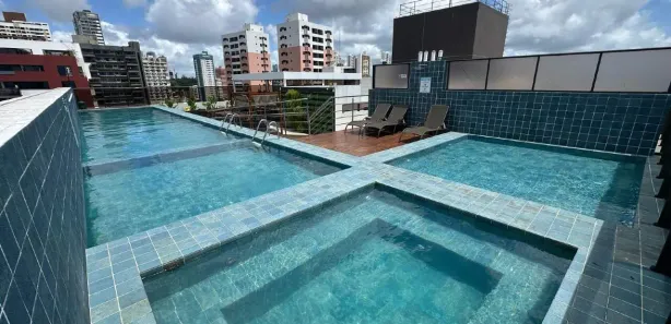 Apartamento com 2 Quartos para alugar, 58m² no Manaíra, João Pessoa