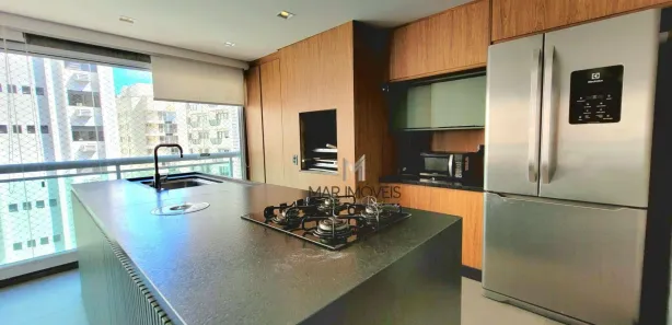 Apartamento com 3 Quartos para venda ou aluguel, 110m² no Pitangueiras, Guarujá
