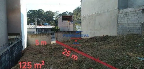 Terreno / Lote / Condomínio à venda, 125m² no Ana Cristina II, Jandira