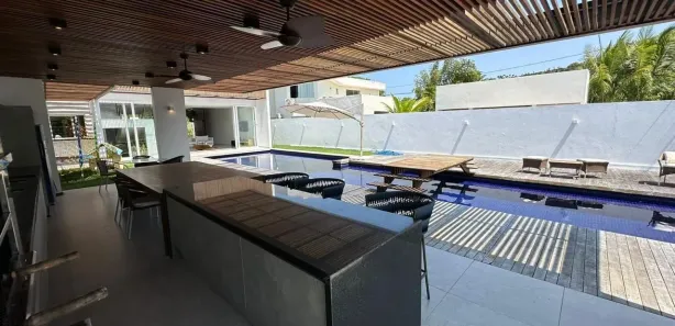 Casa de Condomínio com 5 Quartos à venda, 750m² no Arembepe (Abrantes), Camaçari