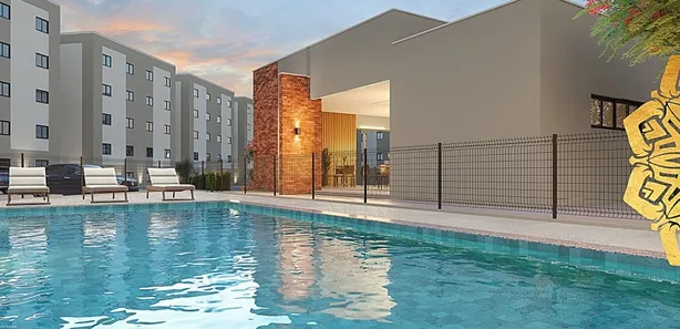 Apartamento com 2 Quartos à venda, 42m² no Parque Nascente do Rio Capivara, Camaçari