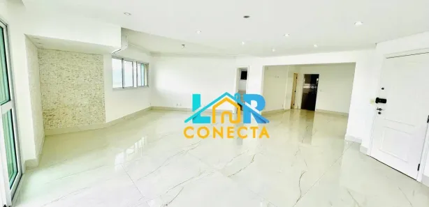 Apartamento com 3 Quartos para venda ou aluguel, 200m² no Ponta da Praia, Santos