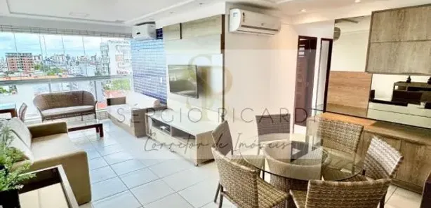 Apartamento com 3 Quartos à venda, 108m² no Areia Dourada, Cabedelo
