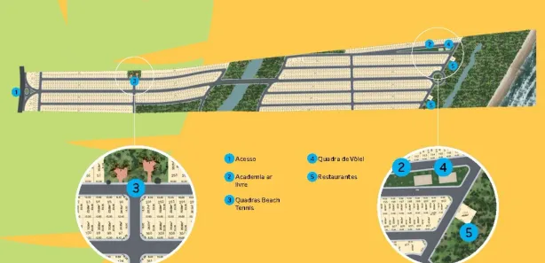 Terreno / Lote / Condomínio à venda, 253m² no Paraíso da Barra, Barra dos Coqueiros