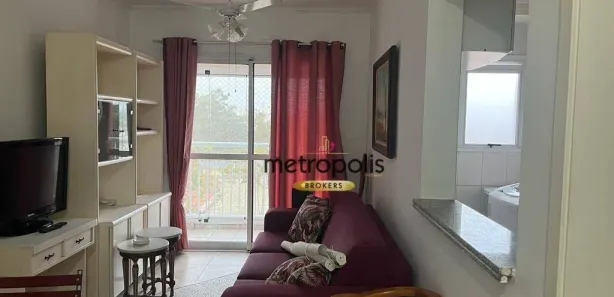 Apartamento com 2 Quartos para alugar, 64m² no Barcelona, São Caetano do Sul