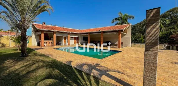 Fazenda / Sítio / Chácara com 4 Quartos à venda, 300m² no Estância Lago Azul (Ártemis), Piracicaba