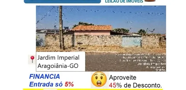 Casa com 2 Quartos à venda, 126m² no Jardim Imperial, Aragoiânia