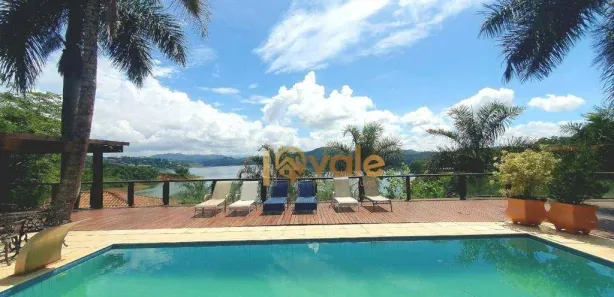 Fazenda / Sítio / Chácara com 5 Quartos para venda ou aluguel, 408m² no Chácaras Condomínio Recanto Pássaros II, Jacareí