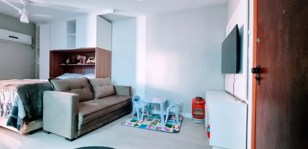Flat com 1 Quarto para alugar, 40m² no Centro, São Vicente