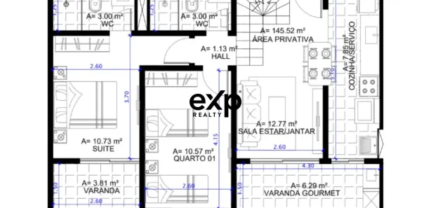 Cobertura com 3 Quartos à venda, 145m² no Samambaia, Petrópolis
