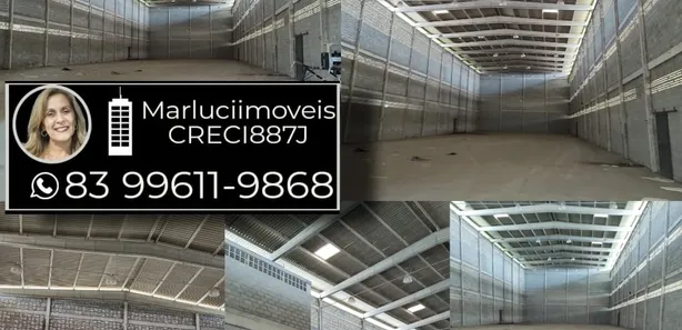 Galpão / Depósito / Armazém para alugar, 2000m² no Distrito Industrial, João Pessoa