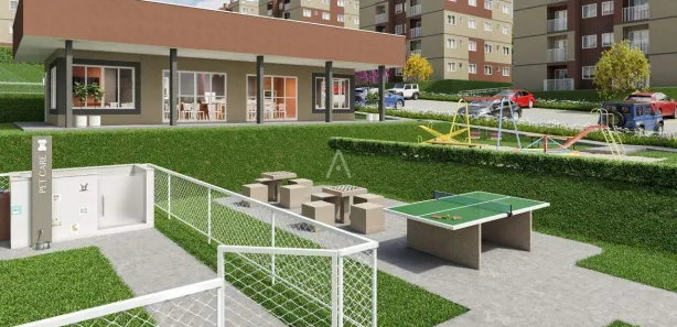 Apartamento com 2 Quartos à venda, 41m² no Floresta, Cascavel