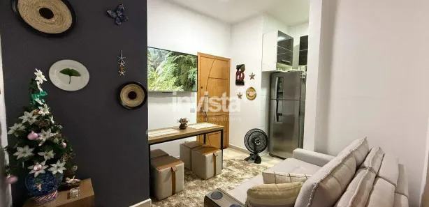 Kitnet com 1 Quarto à venda, 32m² no Ponta da Praia, Santos