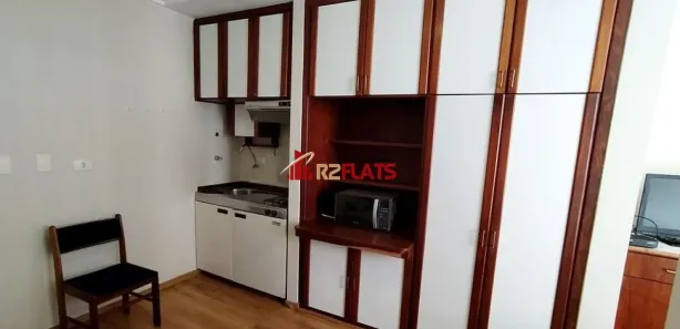 Flat com 1 Quarto para alugar, 34m² no Cerqueira César, São Paulo