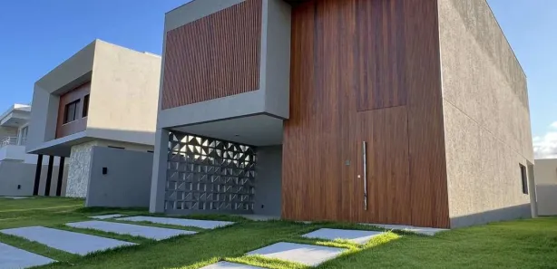 Casa de Condomínio com 4 Quartos à venda, 378m² no Alphaville (Abrantes), Camaçari