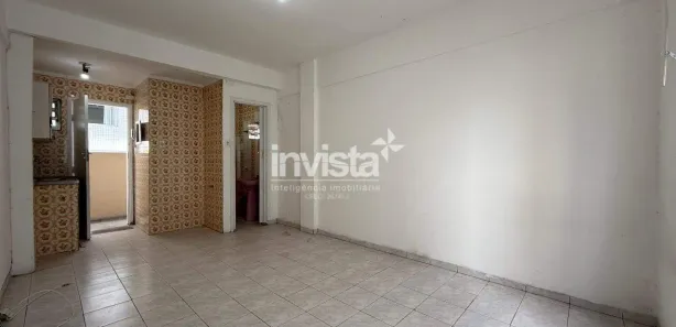 Kitnet com 1 Quarto para alugar, 22m² no José Menino, Santos