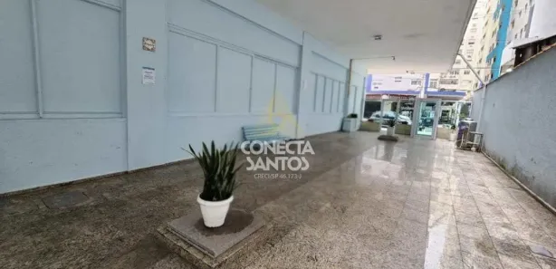 Apartamento com 1 Quarto para alugar, 45m² no Ponta da Praia, Santos