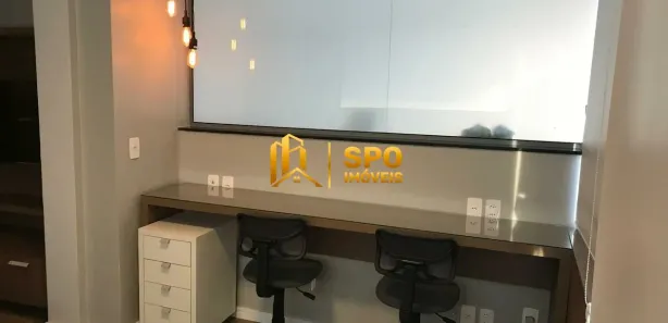 Studio com 1 Quarto para alugar, 35m² no Vila Cordeiro, São Paulo